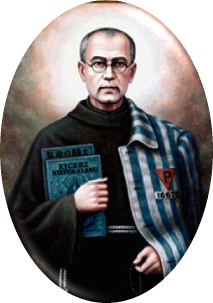 św. Maksymilian Maria Kolbe, patron parafii